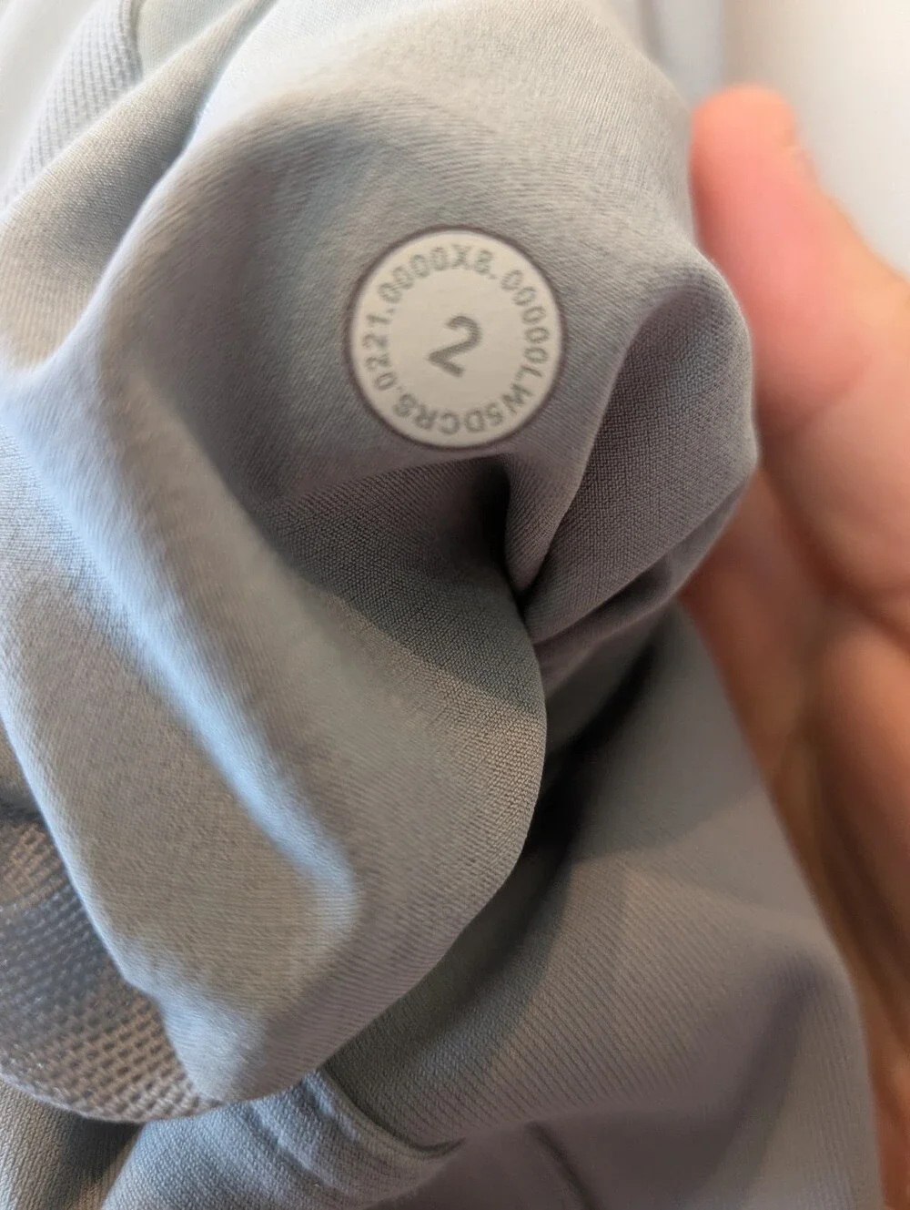 Lululemon Stretch High-Rise Jogger *Full Length Size 2 W5DCRS Color Chambray - Picture 8 of 15